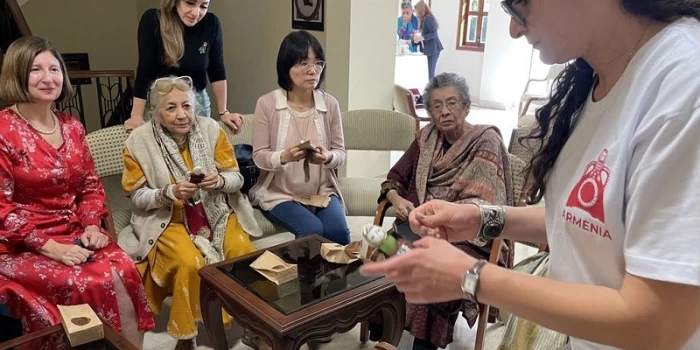 Սուրաջկունդի արհեստների միջազգային փառատոնում Հայաստանի տաղա...