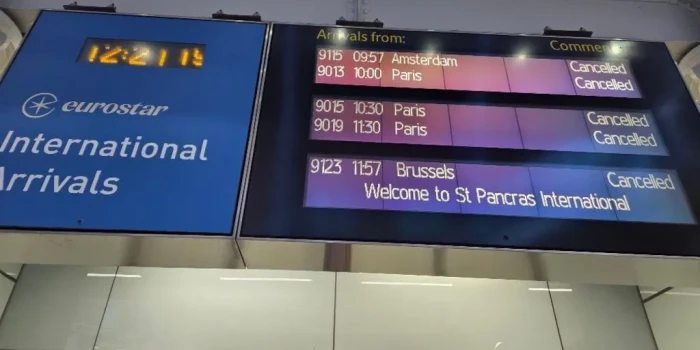 Եվրոսթարի ուղևորները գիշերել են գնացքներում՝ Լա Մանշի թունել...