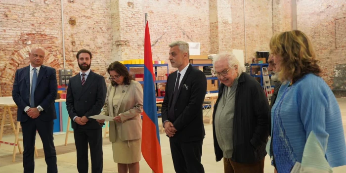 Վենետիկի արվեստի 61-րդ միջազգային բիենալեում բացվել է Հայաստ...