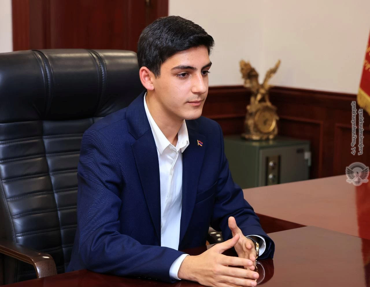 Գեներալ-լեյտենանտ Էդվարդ Ասրյանն ընդունել է Երևանի թիվ 46 ավ...