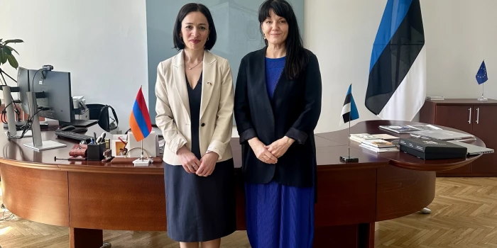 Ժաննա Անդրեասյանը հանդիպել է Էստոնիայի մշակույթի նախարար Հեյ...
