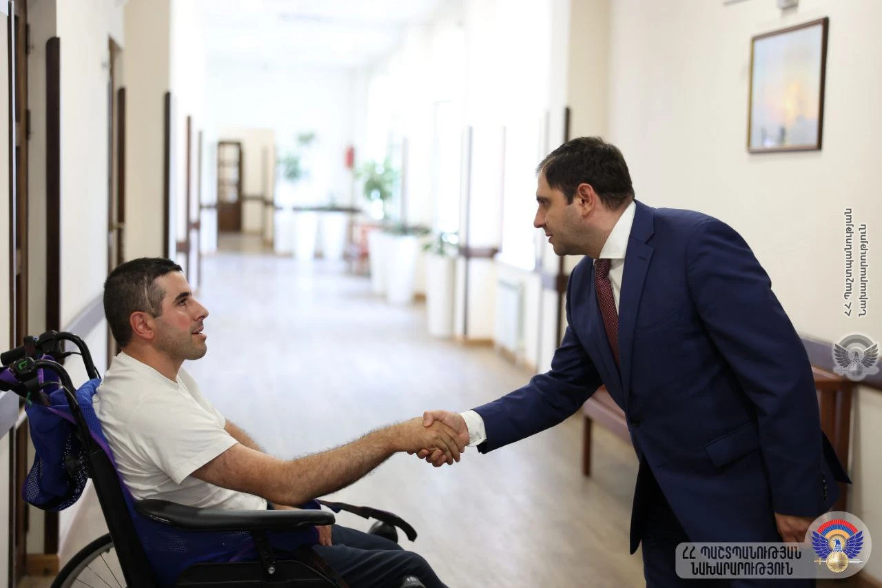 🎥 Պաշտպանության նախարար Սուրեն Պապիկյանն այցելել է «Զինվորի...