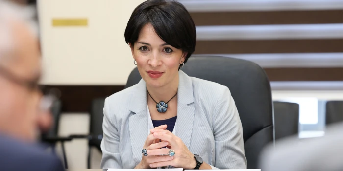 Ժաննա Անդրեասյանն ընդունել է ԻԻՀ մշակութային ժառանգության, զ...