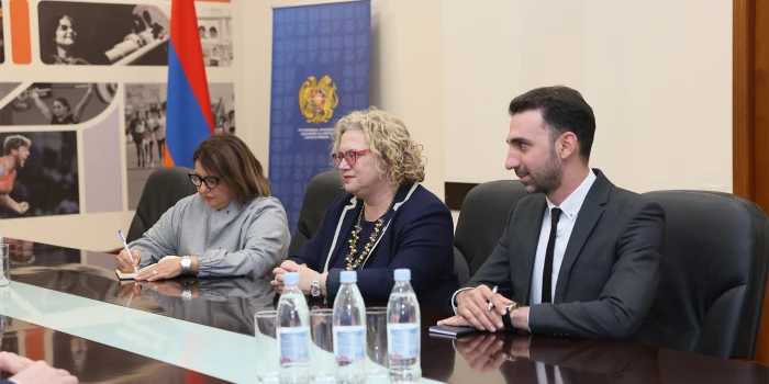 Ժաննա Անդրեասյանն ընդունել է Մեծ Բրիտանիայի և Հյուսիսային Իռ...