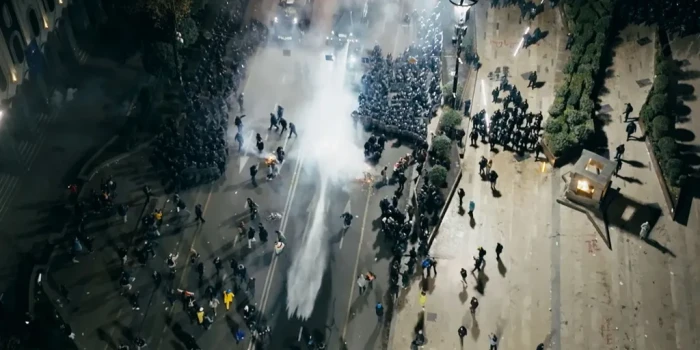 Վրաստանի ոստիկանությունը ցուցարարների դեմ կիրառել է Առաջին հ...