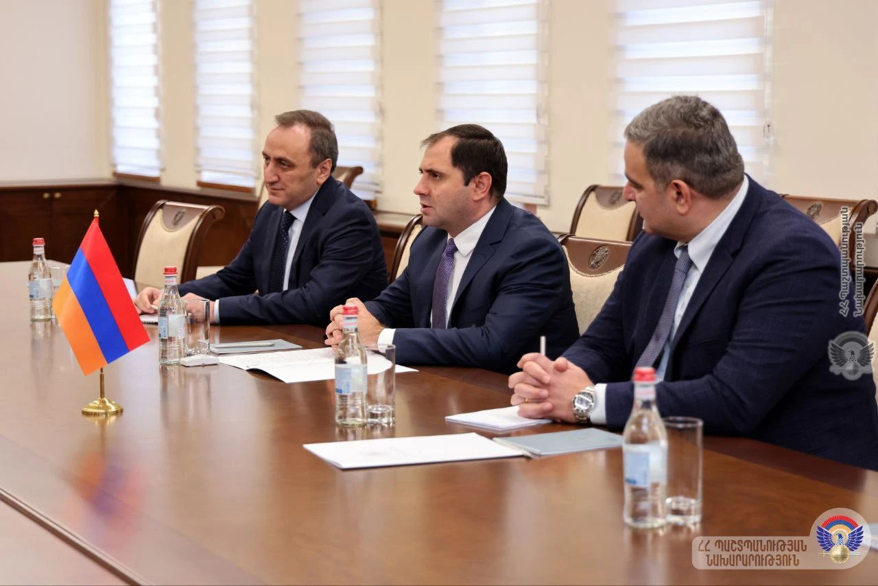Սուրեն Պապիկյանն ընդունել է Հայաստանում Կիպրոսի Հանրապետությ...