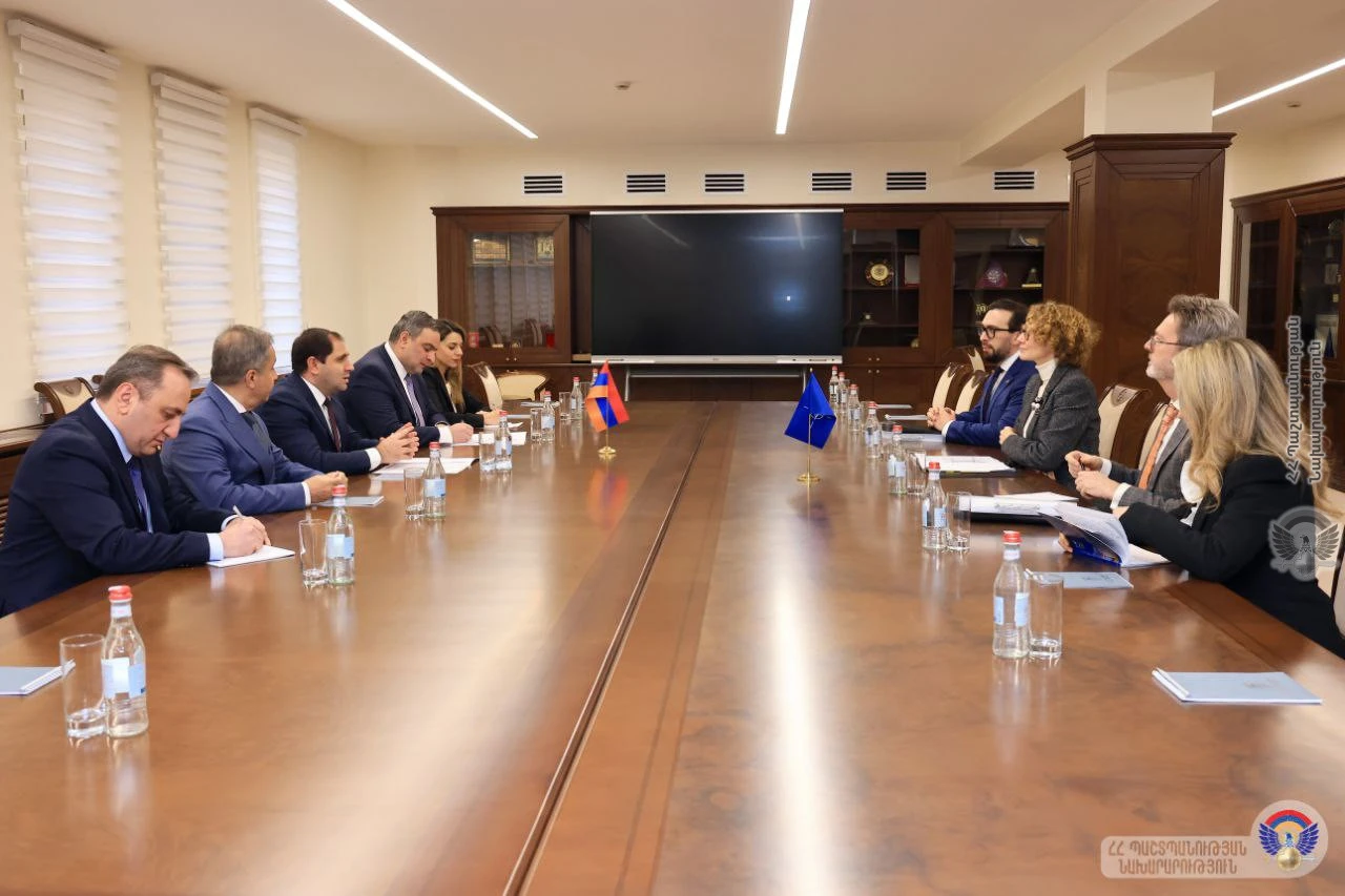 🎥 ՀՀ պաշտպանության նախարարն ընդունել է ՆԱՏՕ-ի գլխավոր քարտո...