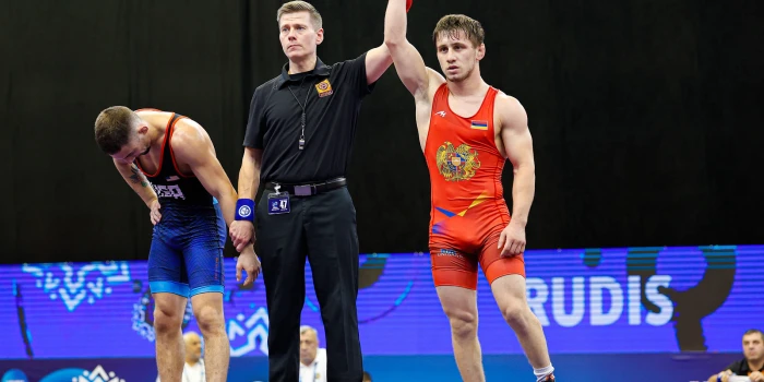 Սուրեն Աղաջանյանը՝ ըմբշամարտի Մ23 տարեկանների աշխարհի առաջնո...