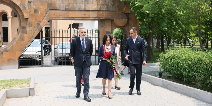 Հարգանքի տուրք՝ մեծանուն կոմպոզիտոր Արամ Խաչատրյանի հիշատակի...